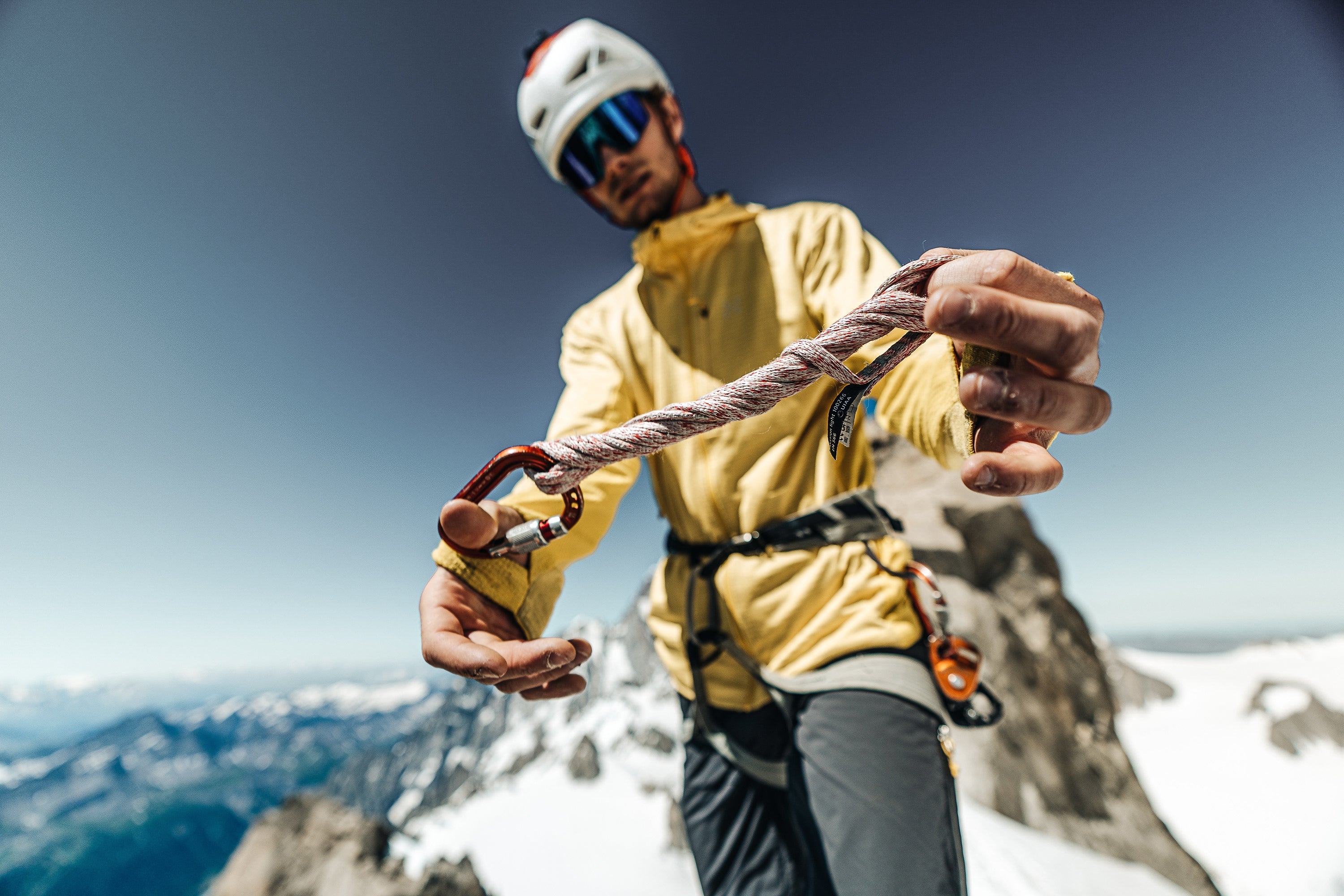 Bloqueur De Corde En Aluminium D'aviation Pour Escalade Plein Air