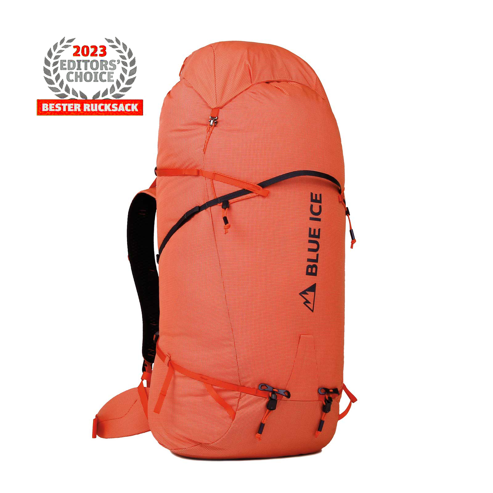 Stache 90L mountaineering backpack – Blue Ice