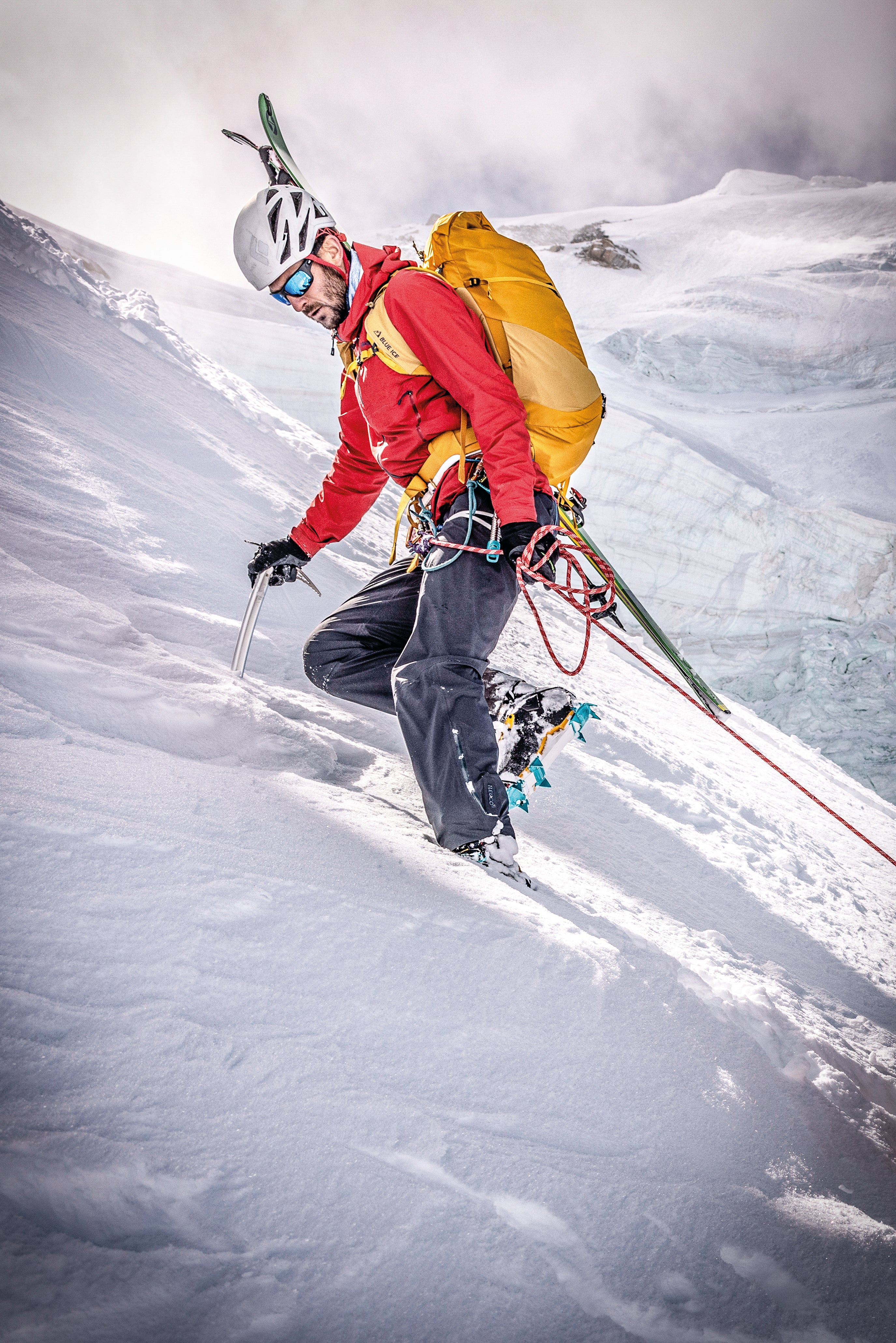 Hummingbird ski touring ice axe – Blue Ice