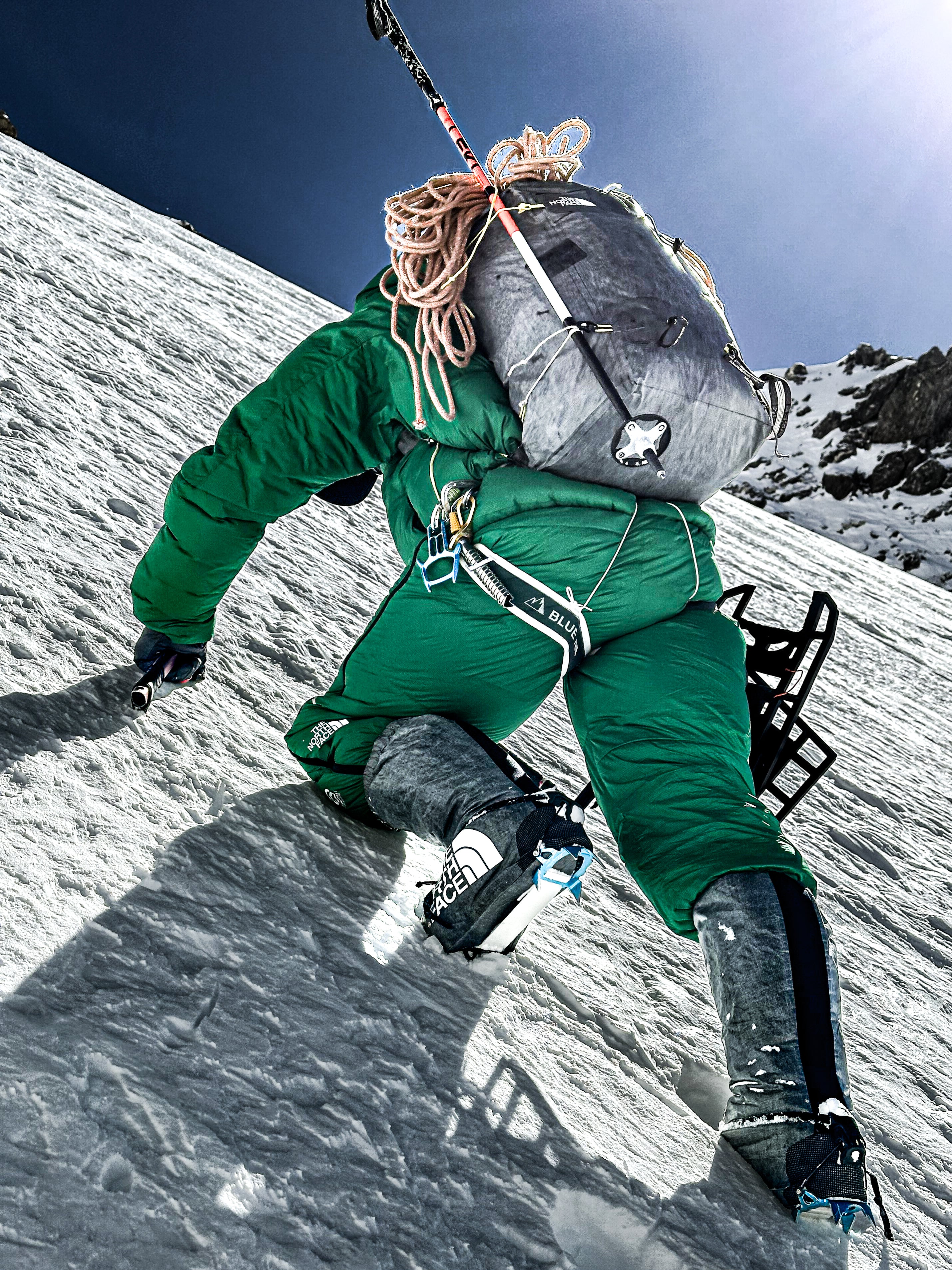 Harfang Alpine hybrid mountaineering crampons – Blue Ice