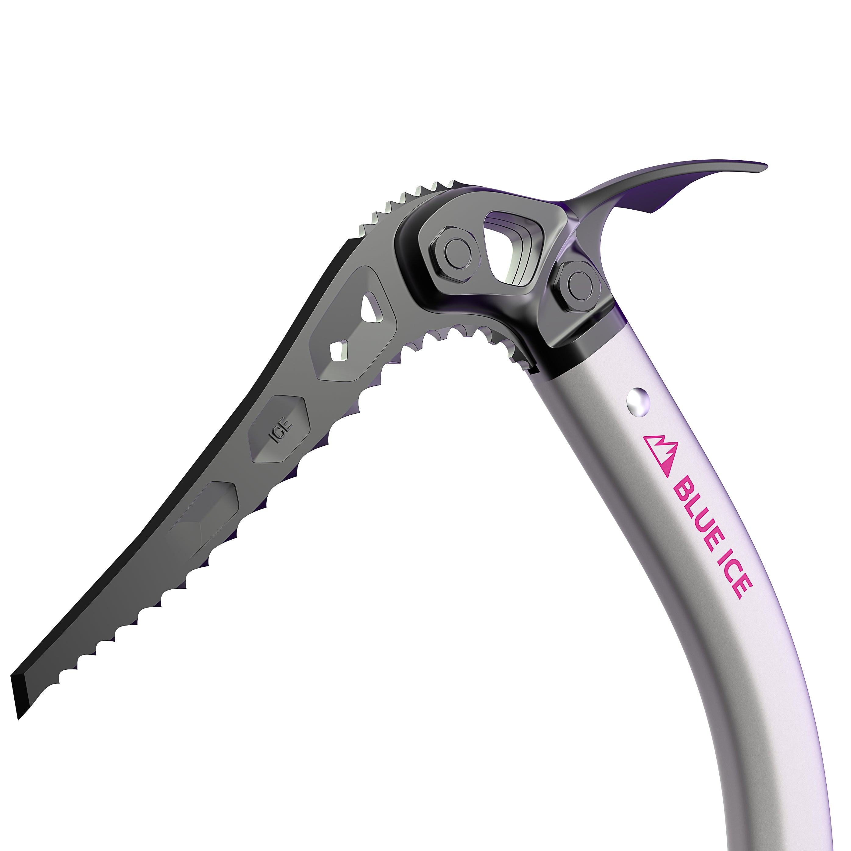 Phoenix Ice Axe Ultra-Light Technical Alpine Tool – Blue Ice