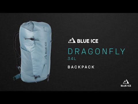 Dragonfly 34L mountaineering backpack – Blue Ice
