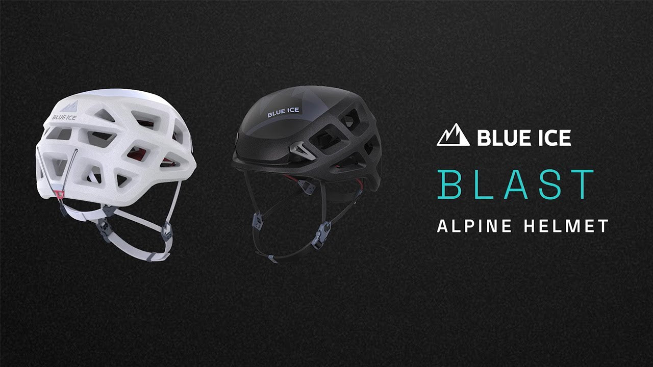 alpine road bike helmet BLAST Alpine Helmet – Ultra-Lightweight, Compact & High-Performance – Blue Ice